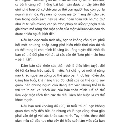 Sách Ăn thông minh, sống yên bình