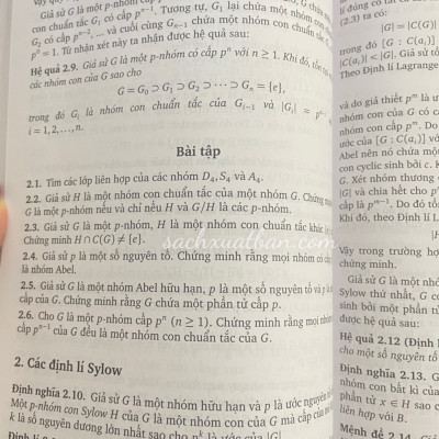 Sách Cơ Sở Đại Số Hiện Đại