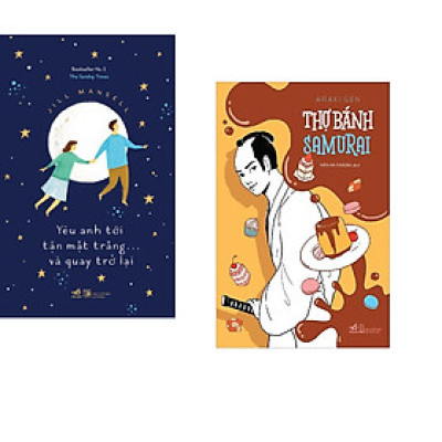Combo 2 cuốn sách: Thợ bánh Samurai + Yêu anh tới tận mặt trăng … và quay trở lại