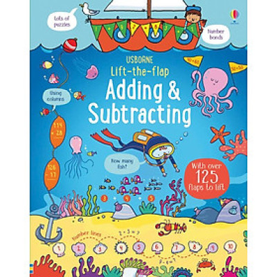 Lift-the-flap adding and subtracting