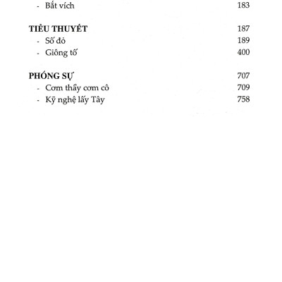 Sách: Tuyển Tập Vũ Trọng Phụng