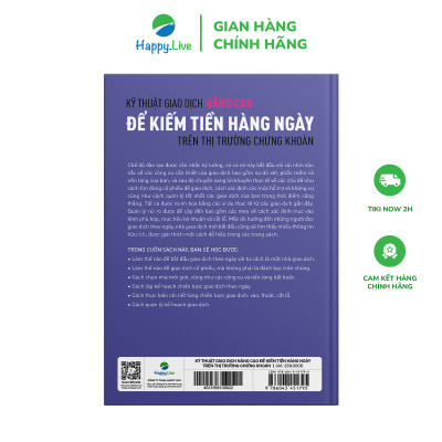Sách Kỹ thuật giao dịch nâng cao để kiếm tiền hàng ngày trên thị trường chứng khoán – Advanced Techniques in Day Trading - Happy Live