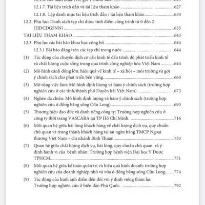 Phương pháp nghiên cứu kinh tế và viết luận văn thạc sĩ & luận án tiến sĩ