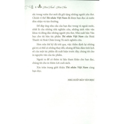 Sách - Thi Nhân Việt Nam - Bìa Cứng - Minh Thắng