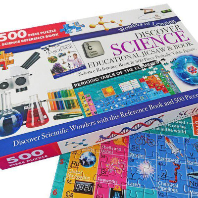 Wonders Of Learning: Discover Science Educational Jigsaw & Book