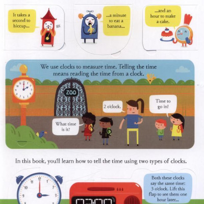 Usborne Lift-the-Flap Telling the Time