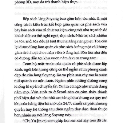 Bếp Sách Làng Soyang