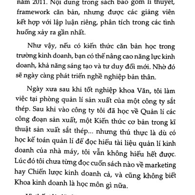 MBA Căn Bản (Tái Bản 2022)