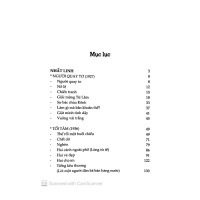 Tuyển tập Nhất Linh - Khái Hưng