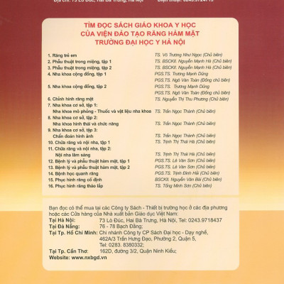 Nha Khoa Cộng Đồng - Tập 1 (Dùng Cho Sinh Viên Răng Hàm Mặt) - Tái bản năm 2020