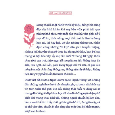  Sách - Mẹ bầu thông thái hiểu rõ đúng sai ( Ngọc Chi) (Hạnh Trang) (Nhã Nam Official)