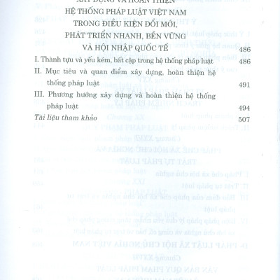 Giáo trình  LÝ LUẬN CHUNG VỀ NHÀ NƯỚC VÀ PHÁP LUẬT (Dùng Cho Đào Tạo Đại Học, Sau Đại Học Và Trên Đại Học Ngành Luật) (Xuất bản lần thứ ba có chỉnh sửa, bổ sung) - Bản in năm 2022