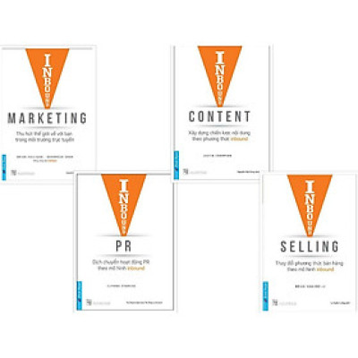 Sách Combo Inbound Marketing + Inbound PR + Inbound Content + Inbound Selling - FirstNews - BẢN QUYỀN