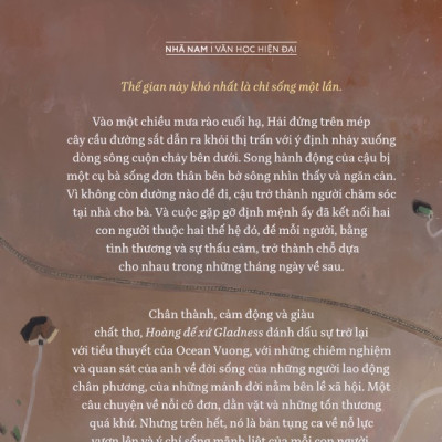 Sách - Hoàng đế xứ Gladness (Ocean Vuong) (Nhã Nam Official)