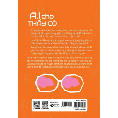 Sách - AI Cho Thầy Cô - Hướng dẫn ứng dụng nhanh & hiệu quả trong lớp học - Alphabooks
