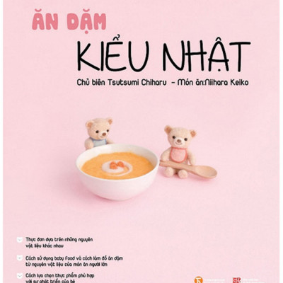 Combo 2 cuốn Ăn dặm Kiểu Nhật (Kèm thực đơn dĩnh dưỡng) + Để Con Được Ốm 