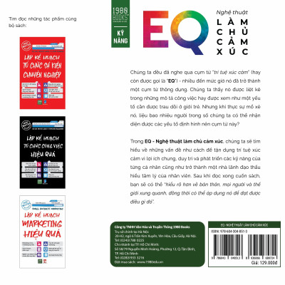 Sách - EQ Nghệ Thuật Làm Chủ Cảm Xúc - 1980Books