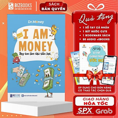 Sách - I Am Money: Dạy Con Làm Chủ Tiền Bạc - MCBooks