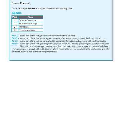 Succeed in LanguageCert A2 Access - 6 Pratice Tests