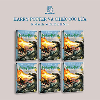 (Tập 4 - set 6 cuốn khổ nhỏ) HARRY POTTER VÀ CHIẾC CỐC LỬA - J.K. Rowling - NXB Trẻ