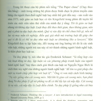 GIÁO TRÌNH TƯ DUY PHÁP LÝ - PGS. TS. Nguyễn Minh Tuấn, PGS. TS. Nguyễn Hoàng Anh (Đồng chủ biên) - Tái bản - (bìa mềm)