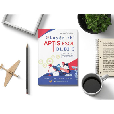 Sách - Luyện Thi Aptis Esol B1, B2, C