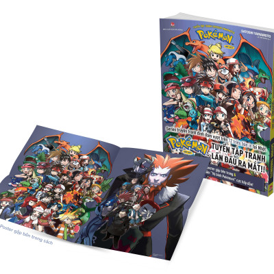 Tuyển Tập Tranh Satoshi Yamamoto - Pokémon Đặc Biệt - The Art Of Pocket Monster Special - Tặng Kèm Obi + 4 Poster Gập Trong Sách