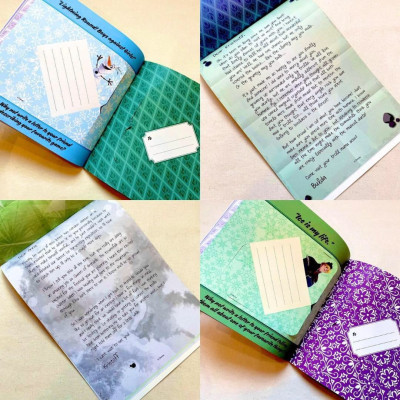 Bộ sách kèm sticker công chúa băng giá Elsa - Disney Frozen: Friendship Letters