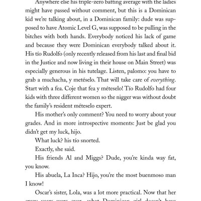 The Brief Wondrous Life of Oscar Wao