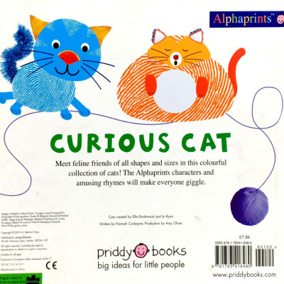Alphaprints Curious Cat