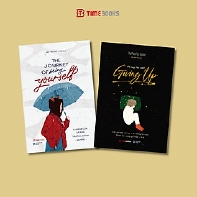 Combo 3 cuốn sách song ngữ Việt - Anh Journey Of Being Yourself + A Hug For Not Giving Up + The Journey Of Youth