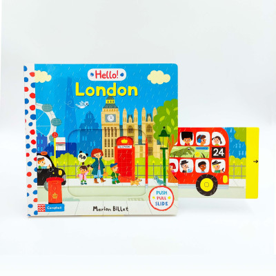 Sách thiếu nhi tiếng anh 3+ Hello! London
