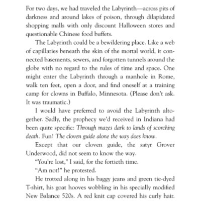 The Trials Of Apollo Book 3: The Burning Maze