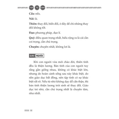 Sách - Tam Tự Kinh (bìa mềm)-MT