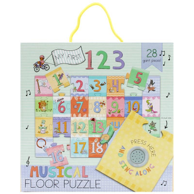Musical Floor Puzzle - My First 123 (28 Giant Pieces)