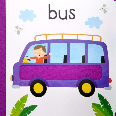 Touch, Feel, Learn And Play: My First Things That Go