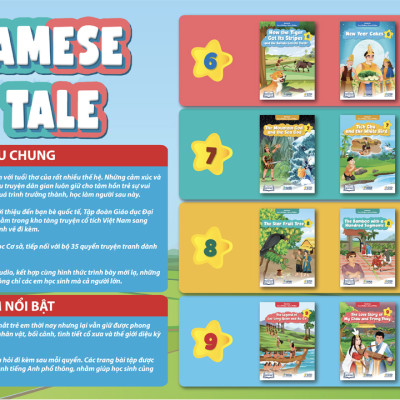 Combo Truyện Đọc Story Vietnamese Folk Tale Pack Level 7