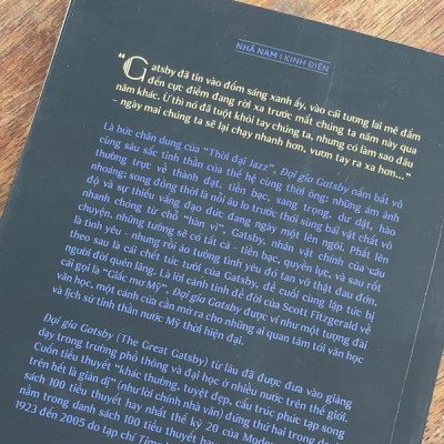 Sách - Đại gia Gatsby (Nhã Nam HCM)