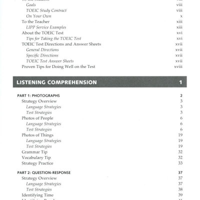 Longman Preparation Series For The Toeic Test: Listening And Reading (6Th Edition) Student Book With Mp3 & Answer Key Level Intro