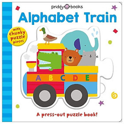 Puzzle And Play: Alphabet Train: A Press-Out Puzzle Book!