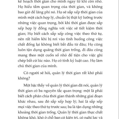 Bí Kíp Làm Chủ Thời Gian - Giúp Trẻ Quản Lý Thời Gian Hiệu Quả