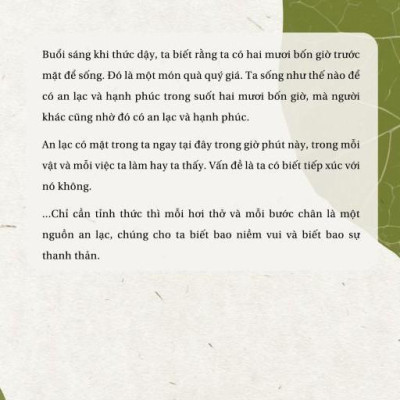 Sách - An Lạc Từng Bước Chân