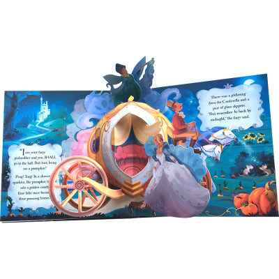 Sách tương tác tiếng Anh - Usborne Pop-up Fairy Tales Cinderella