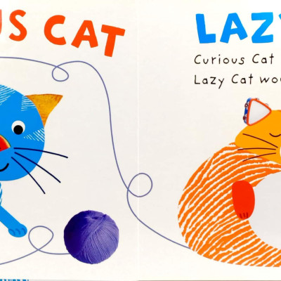 Alphaprints Curious Cat