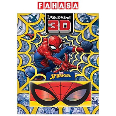 Sách ngoại văn: 3D Look And Find - Spiderman