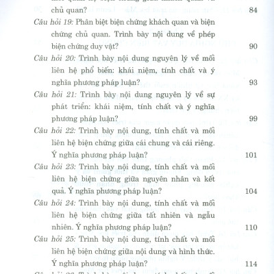 Hỏi - Đáp Môn Triết Học Mác - Lênin (Dùng cho bậc đại học hệ chuyên và không chuyên lý luận chính trị)