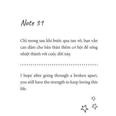 Combo 3 cuốn sách song ngữ Just For Youth +  A Hug For Not Giving Up + The Journal To Grow Up