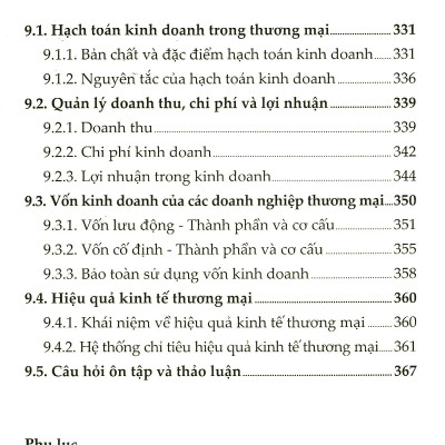 Giáo Trình Kinh Tế Thương Mại-Dịch Vụ (Dành Cho Ngành Kinh Tế, Logistics Và Quản Trị Kinh Doanh)