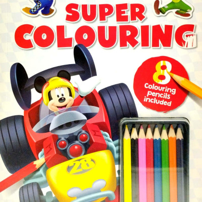 Disney Junior - Mickey & the Roadster Racers: Super Colouring (Colouring Time Xtra Disney)