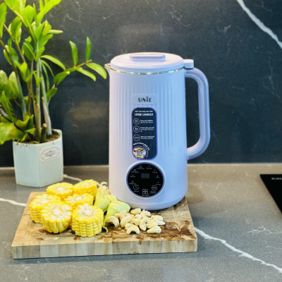 Máy Làm Sữa Hạt Đa Năng Mini UNIE UMB10 (Model New) 8 Chức Năng, Dung Tích 1L - Hàng Chính Hãng
